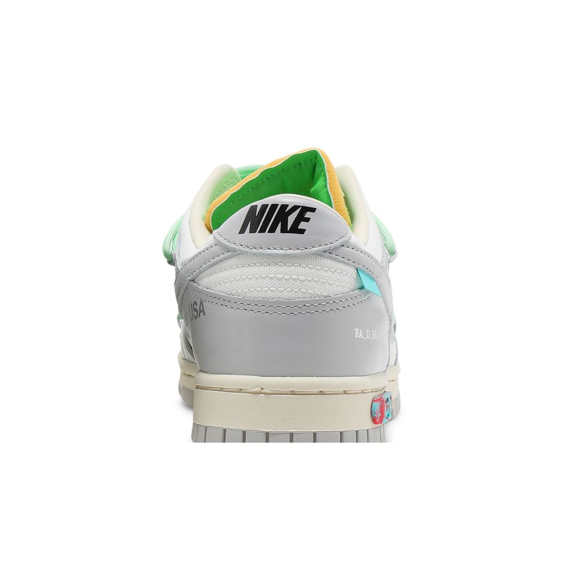 Dunk Low Off-White Lot 7 Sneakers – DM1602-108