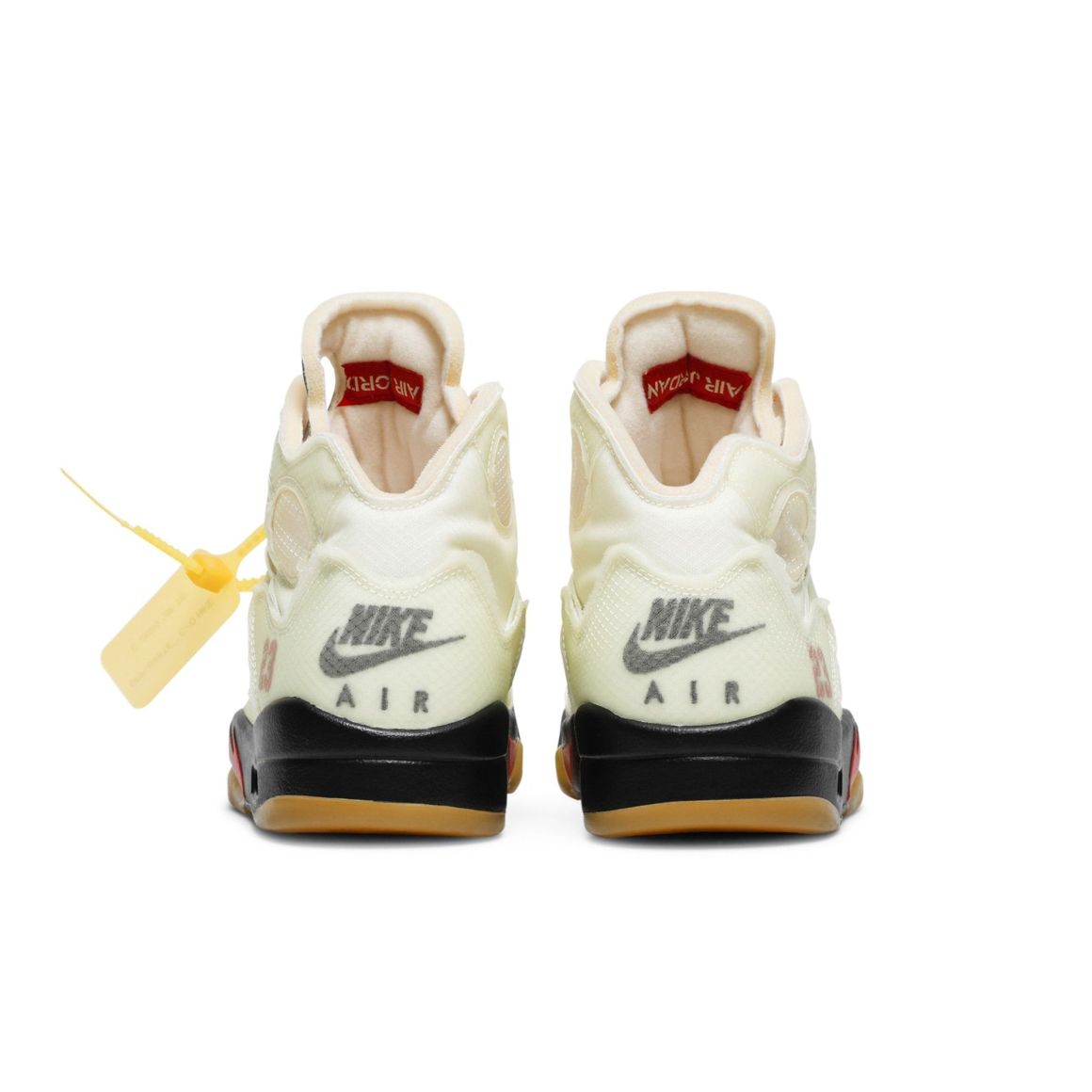 5 Retro Off-White Sail Sneakers – DH8565-100