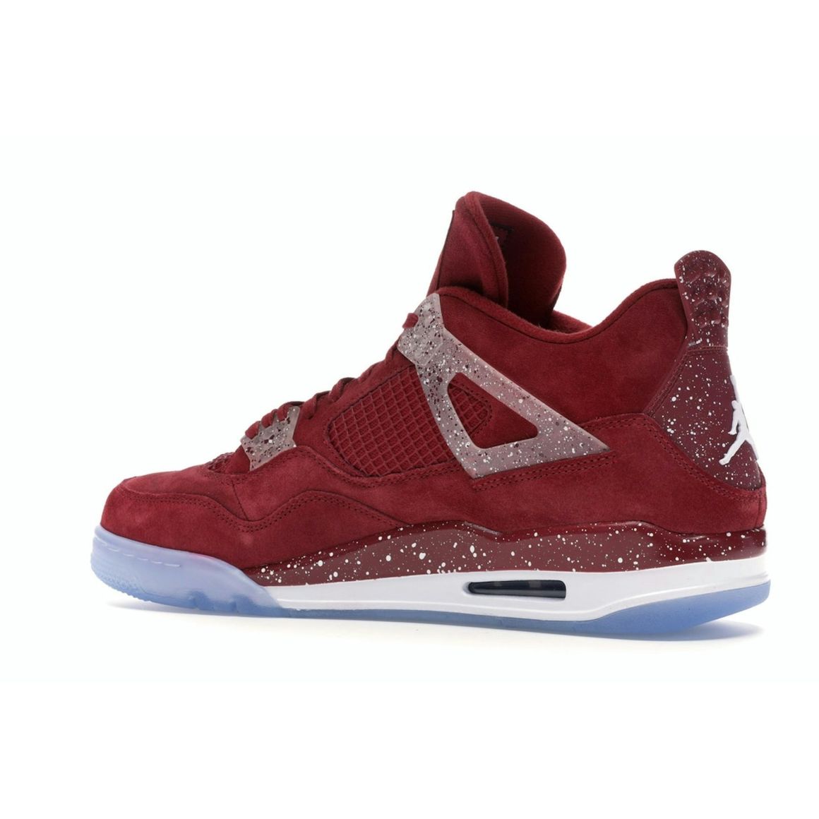 Jordan 4 Retro Oklahoma Sooners PE Red Crush White Sneakers