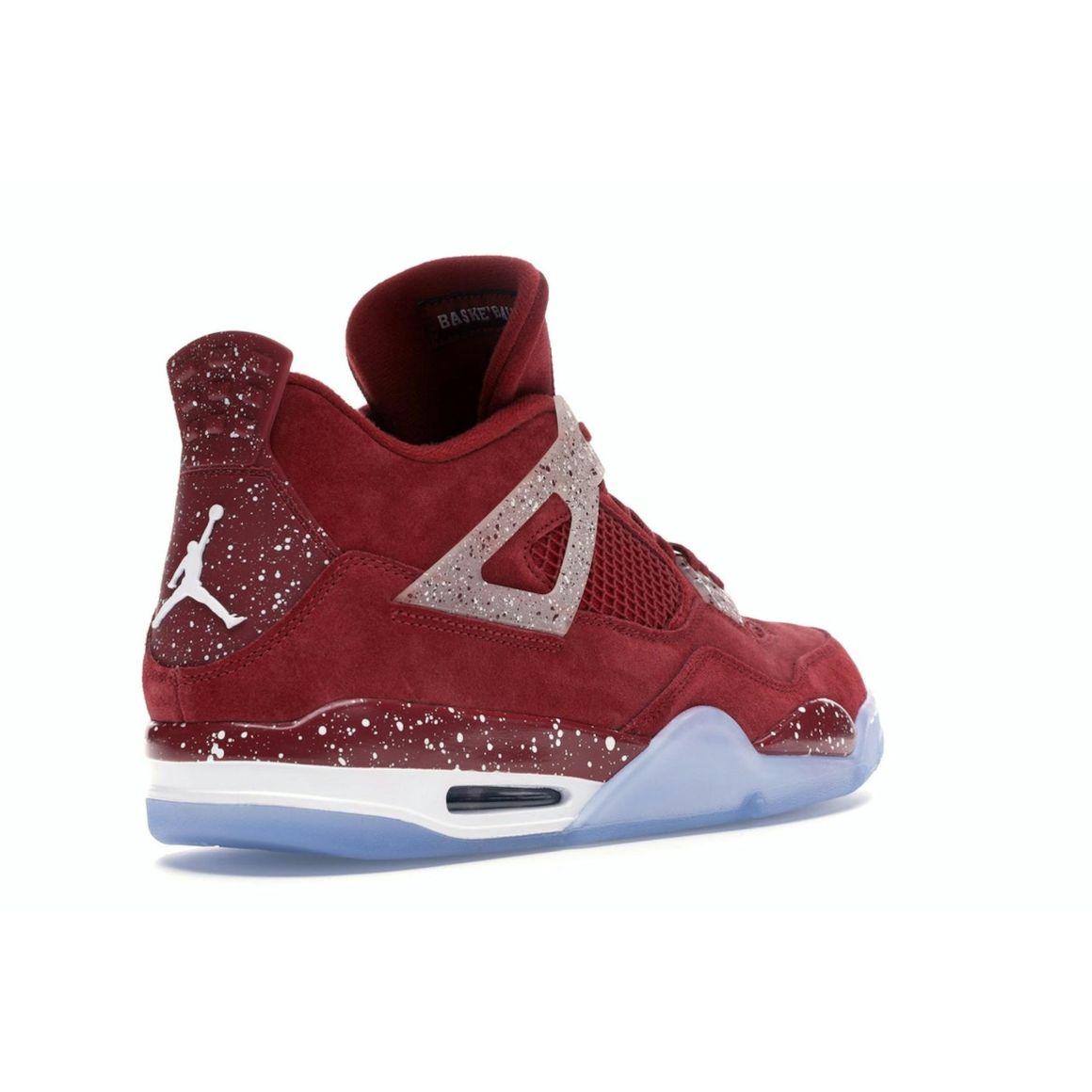 Jordan 4 Retro Oklahoma Sooners PE Red Crush White Sneakers