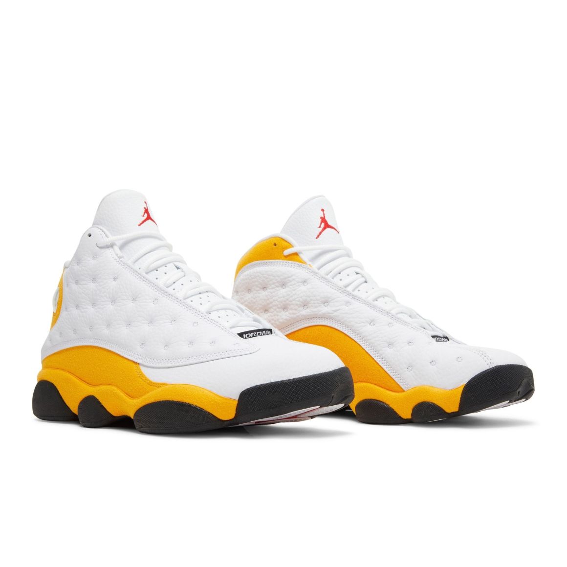 Air Jordan 13 Retro Del Sol Sneakers – White/Red/Black – 414571-167