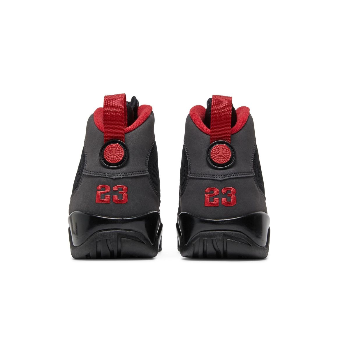 Air Jordan 9 Retro Sneakers – Black/Dark Charcoal-True Red – 302370-005