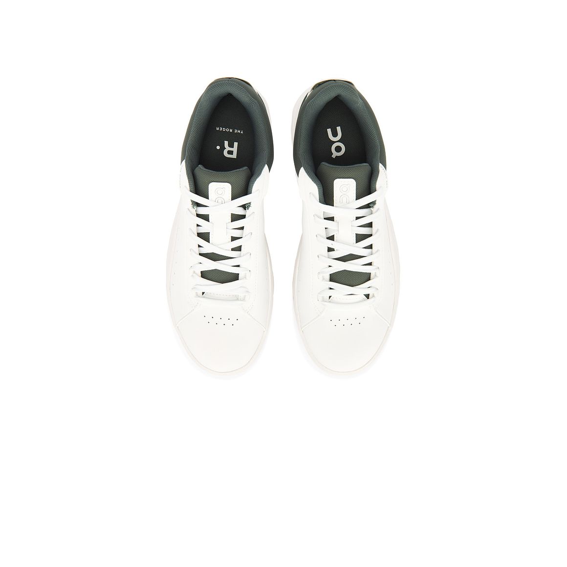 The Roger Advantage Sneakers - White & Olive
