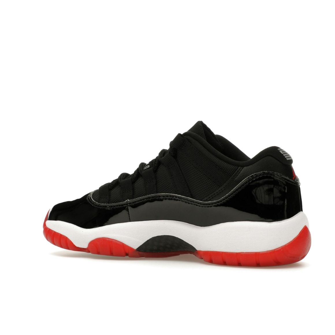 Jordan 11 Retro Low Bred GS (2025) Black Red White