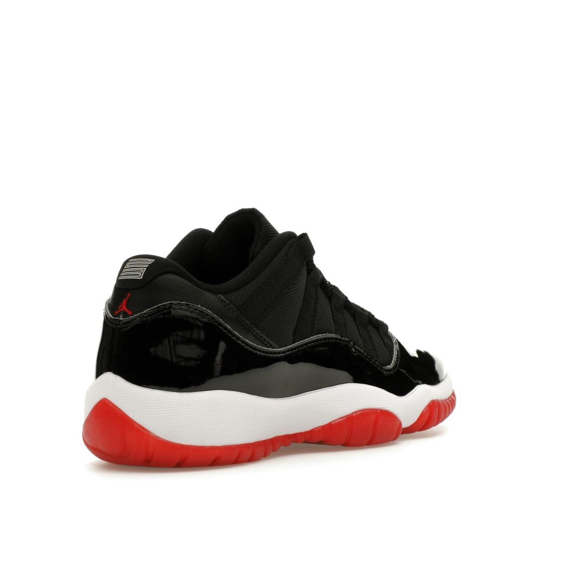 Jordan 11 Retro Low Bred GS (2025) Black Red White