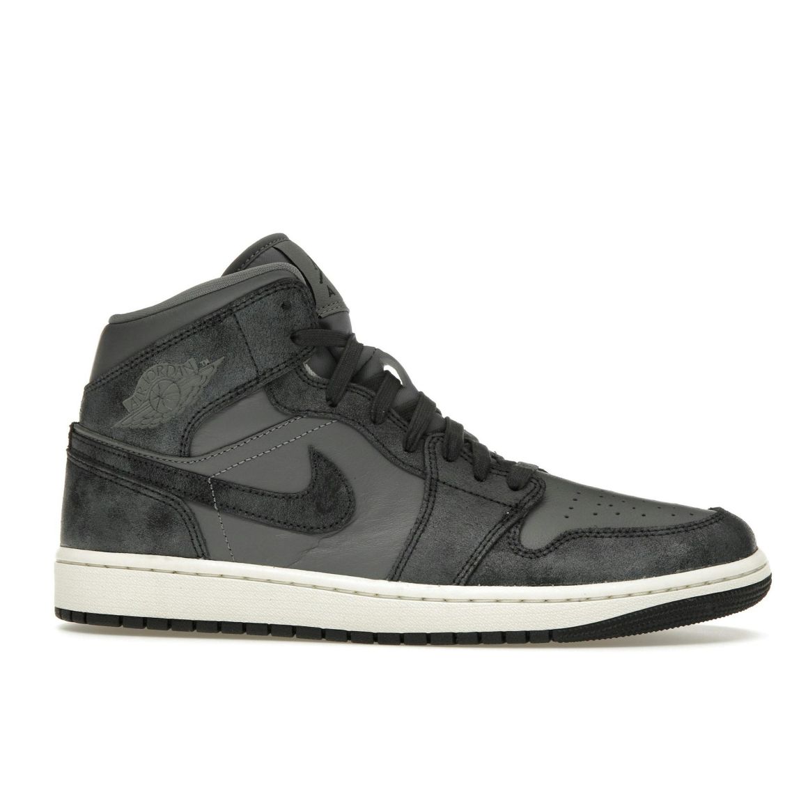 Jordan 1 Mid Distressed Smoke Grey Women’s FJ3448-001 Sneakers