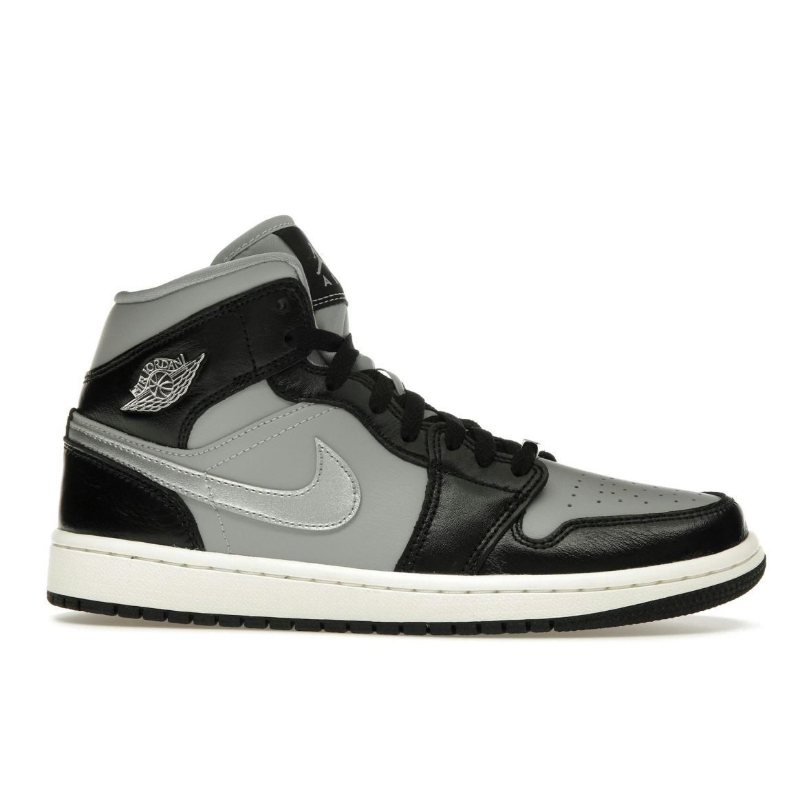 Jordan 1 Mid SE Black Metallic Silver Women’s FB9892-002