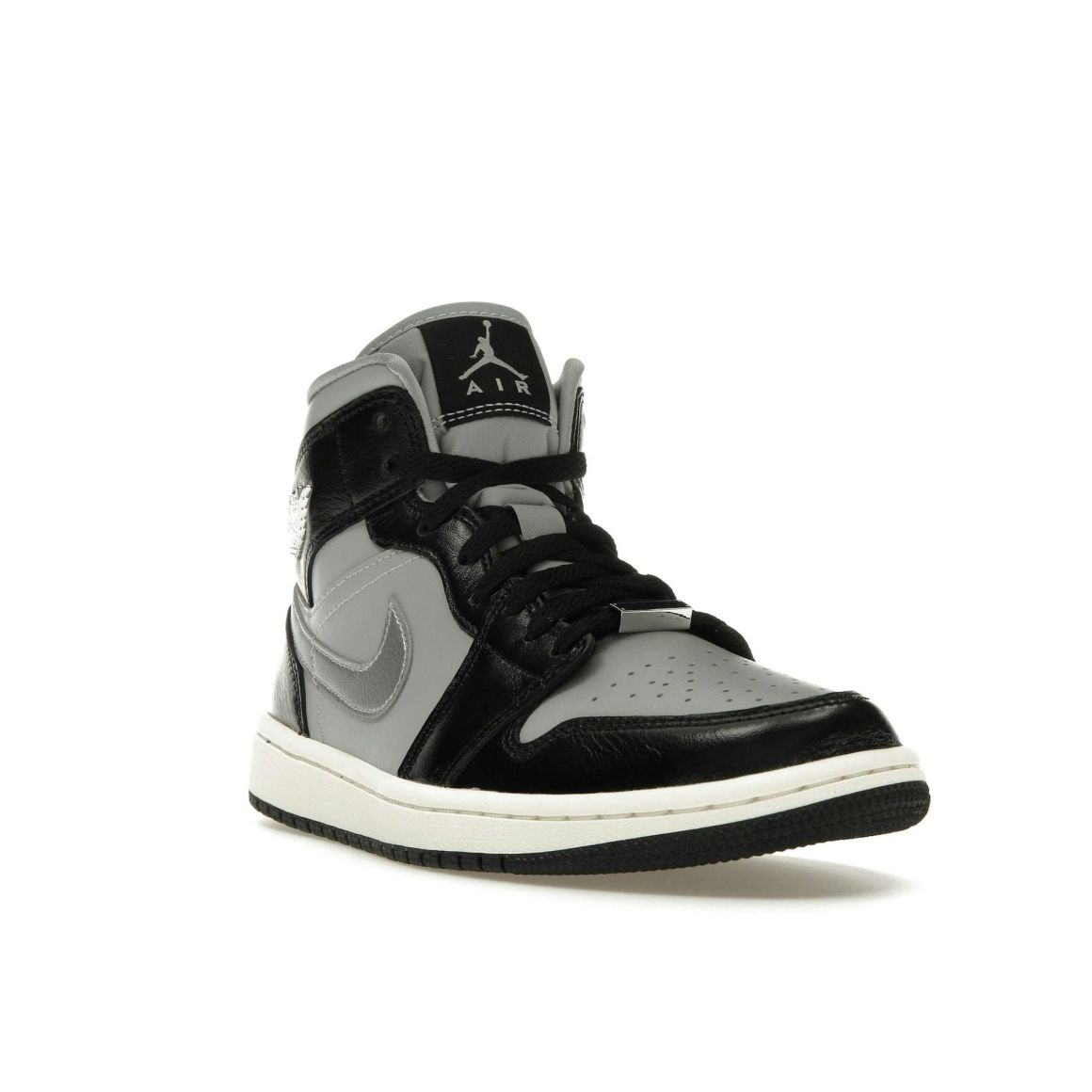 Jordan 1 Mid SE Black Metallic Silver Women’s FB9892-002