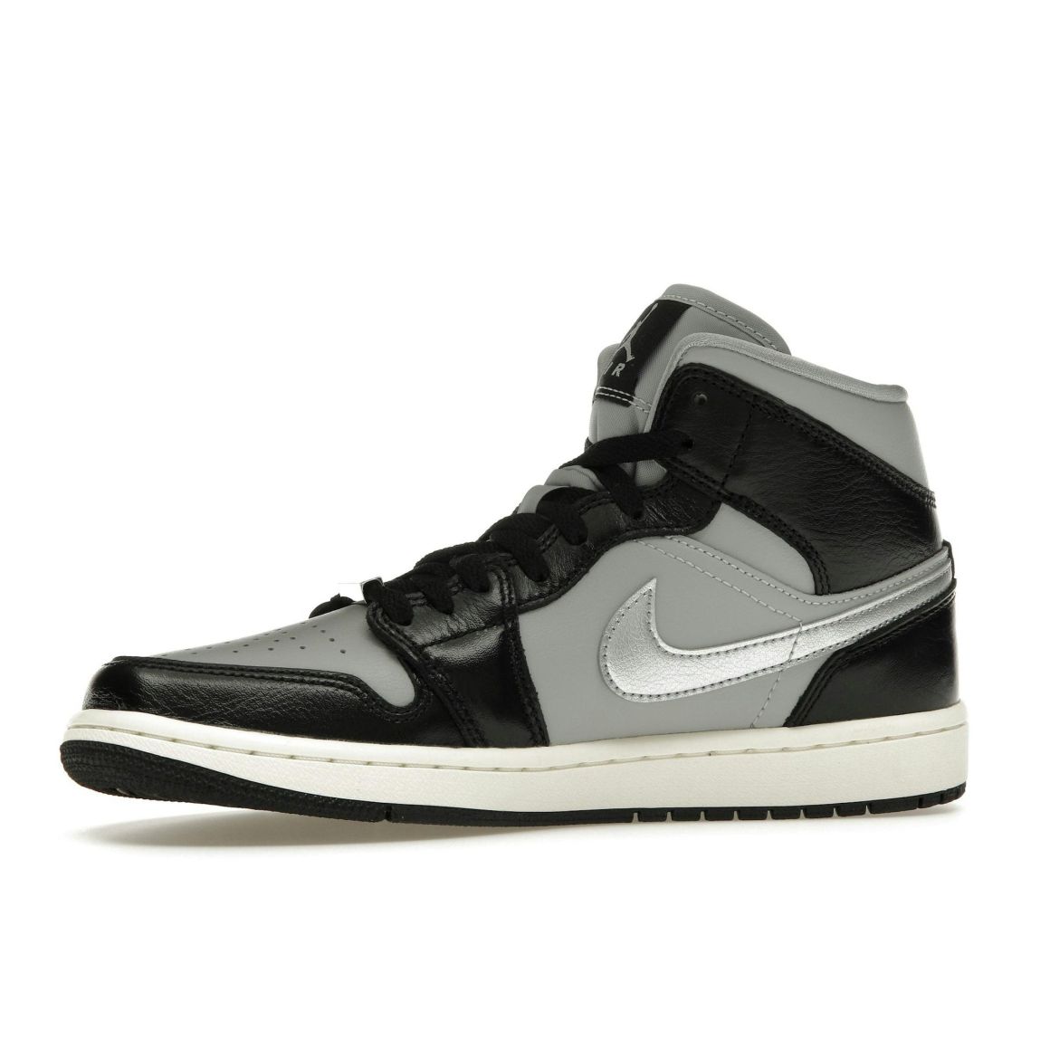 Jordan 1 Mid SE Black Metallic Silver Women’s FB9892-002