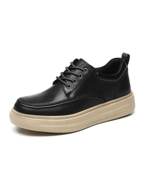 Marlow - 8cm (3") – Men's Elevator Shoes (Height Increasing, Hidden Lift) – Black