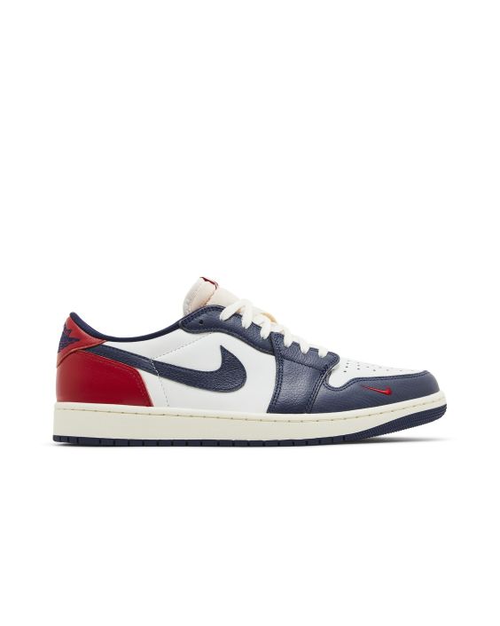 Jordan 1 Retro Low OG Howard University Sneakers – HQ2993-100 – White/Gym Red