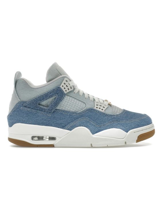 Jordan 4 Retro Women’s TEX Denim Worn Blue Sneakers