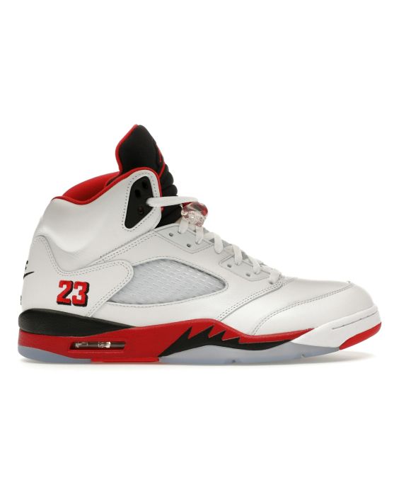 Jordan 5 Retro Fire Red Black Tongue (2025) HQ7978-101