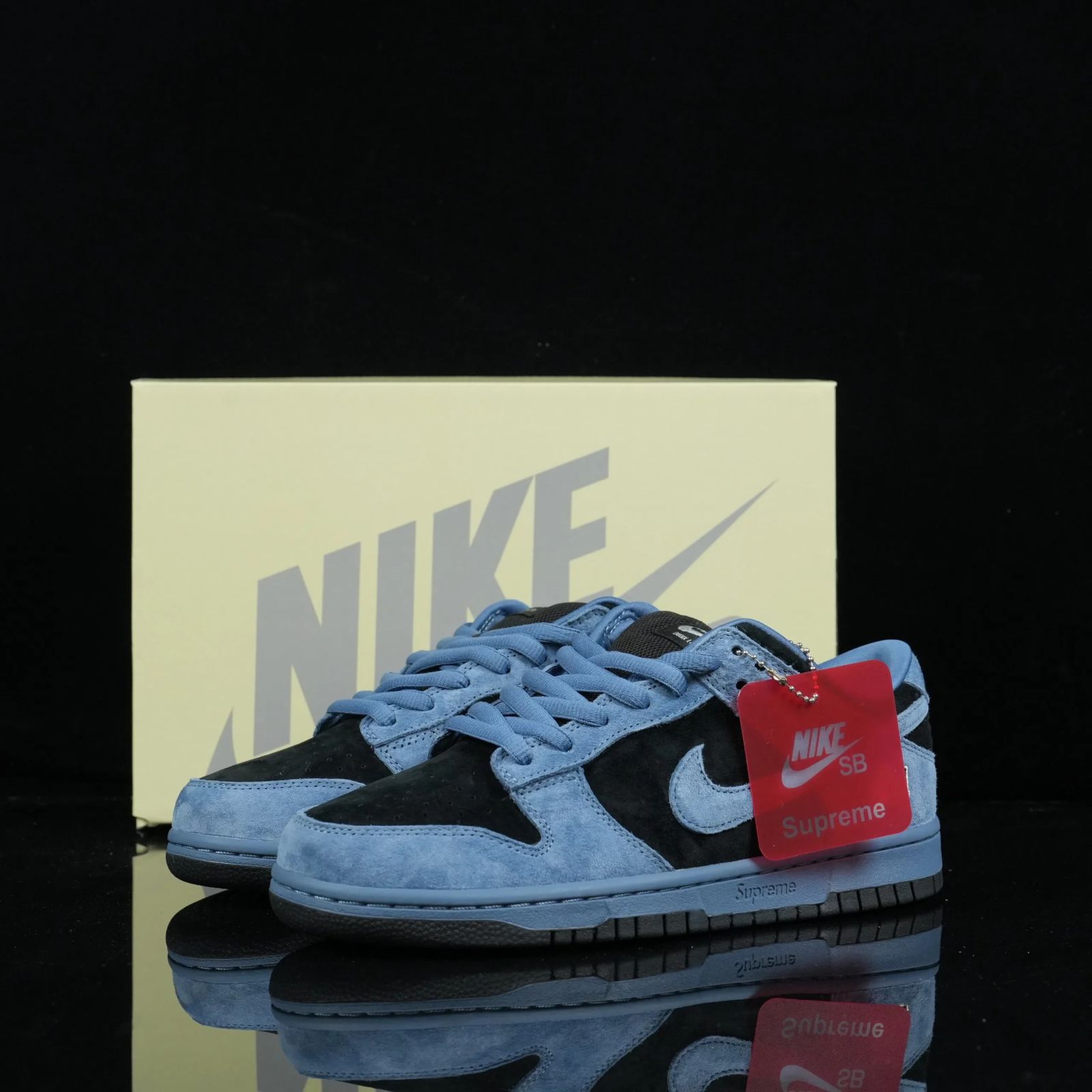 Supreme x Dunk Low SB 'Ocean Fog' HQ8487-400