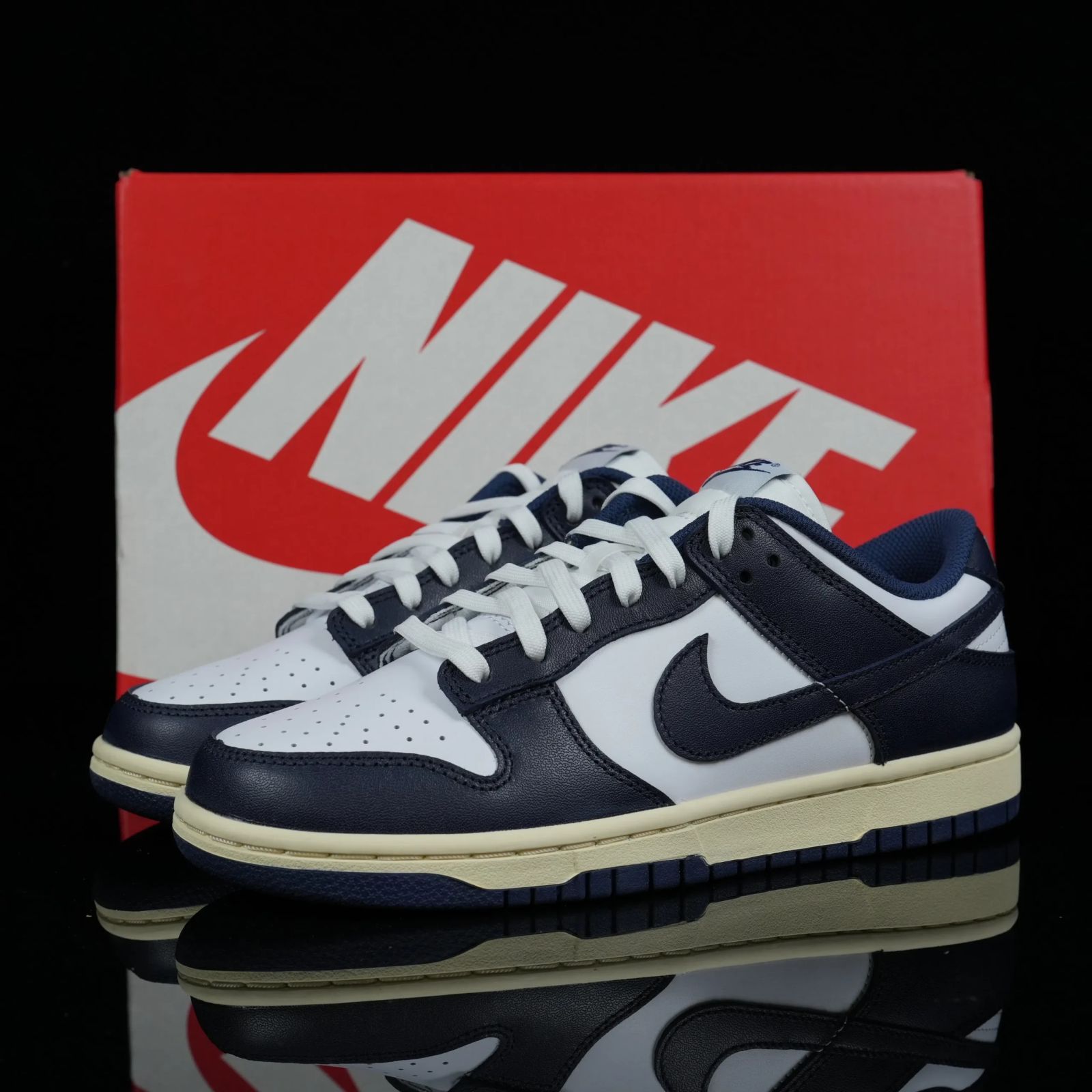Wmns Dunk Low 'Vintage Navy' DD1503-115