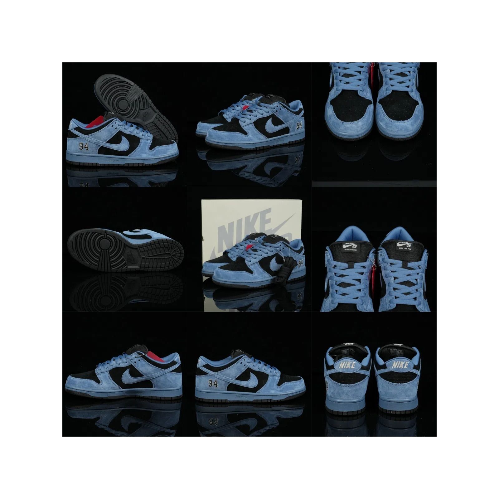 Supreme x Dunk Low SB 'Ocean Fog' HQ8487-400