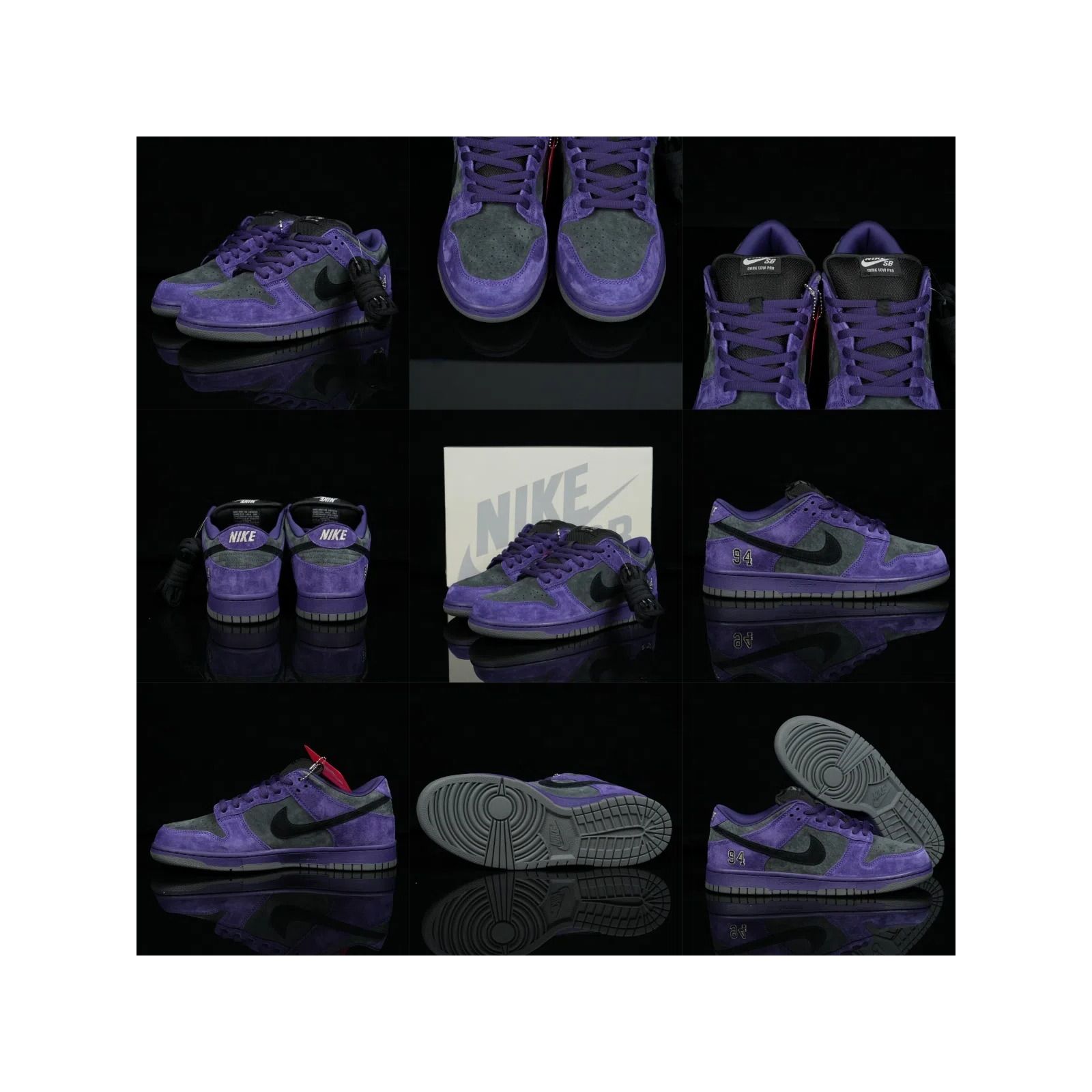 Supreme x Dunk Low SB 'Ink' HQ8487-500