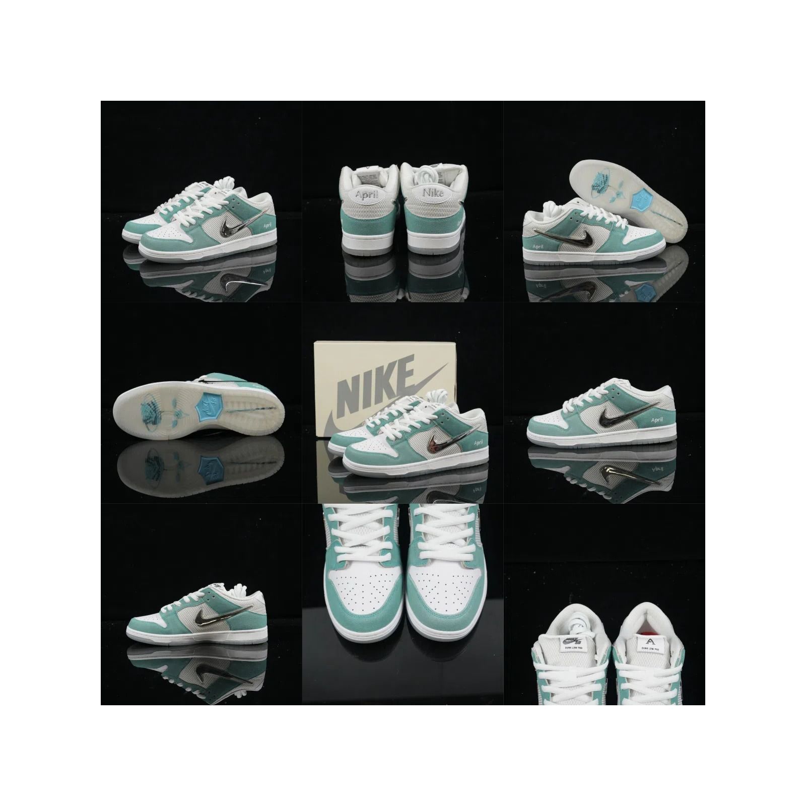 April Skateboards x Dunk Low SB 'Turbo Green' FD2562-400