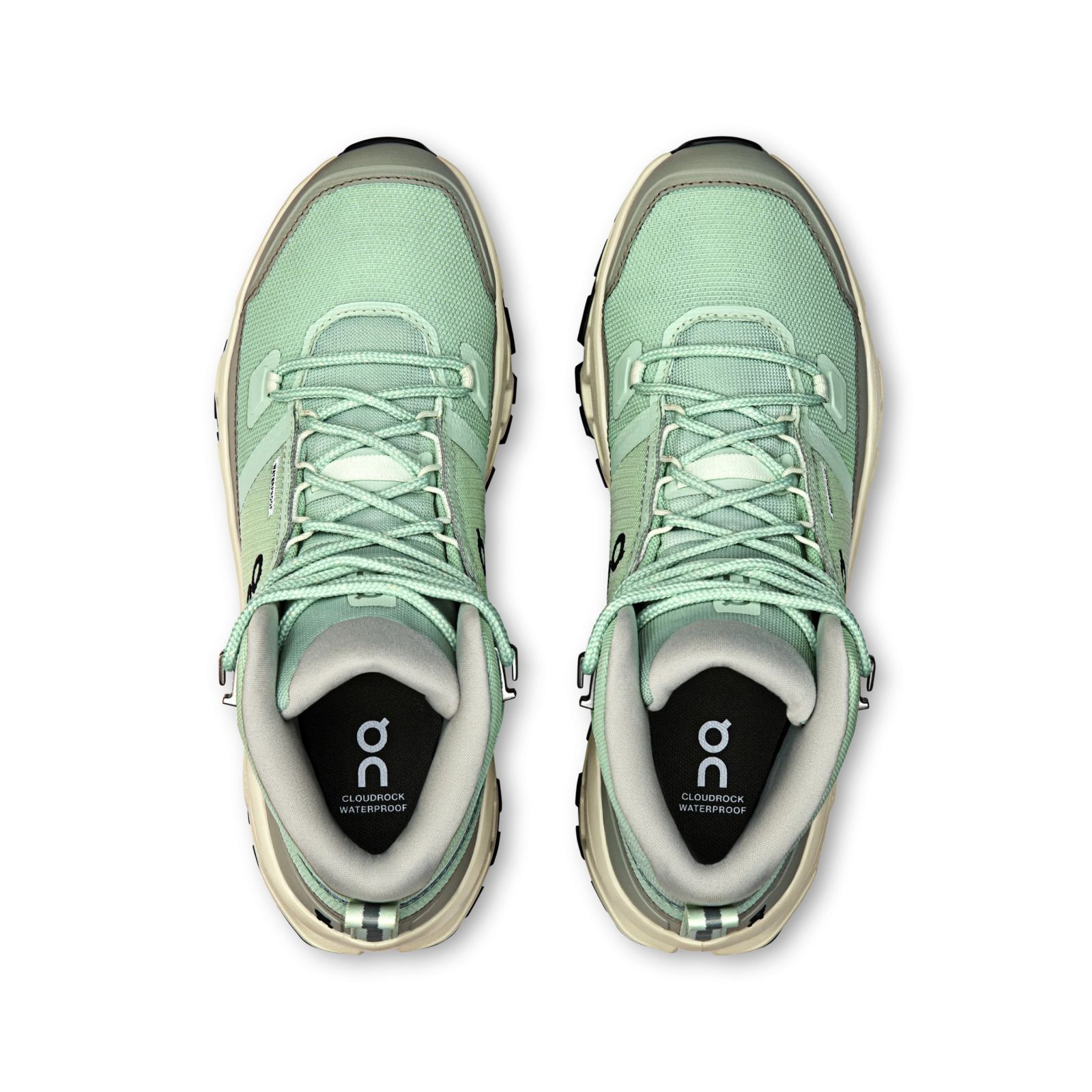 Cloudrock Mid WP - Lightweight Waterproof High-Top Hiking Shoes - Bean Paste Green