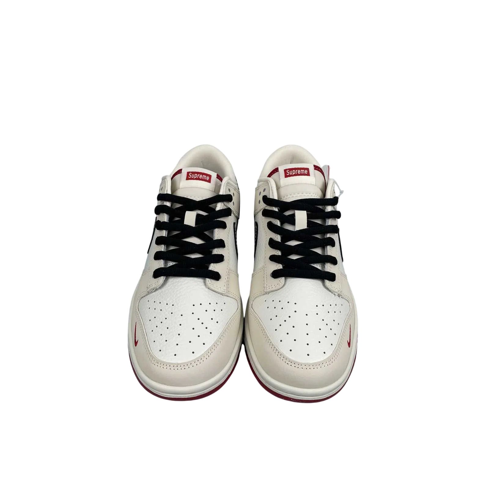 Dunk Low Casual Sports Sneakers – Low Cut Street Style Everyday Comfort - Sail White