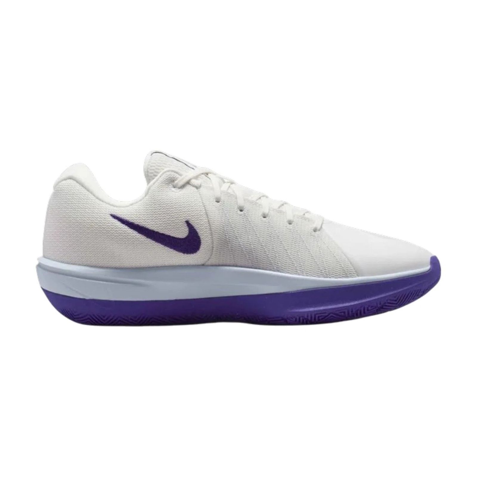 Air Zoom G.T. Cut Academy 2 Lightweight Basketball Sneakers - Summit White / Court Purple / Football Grey