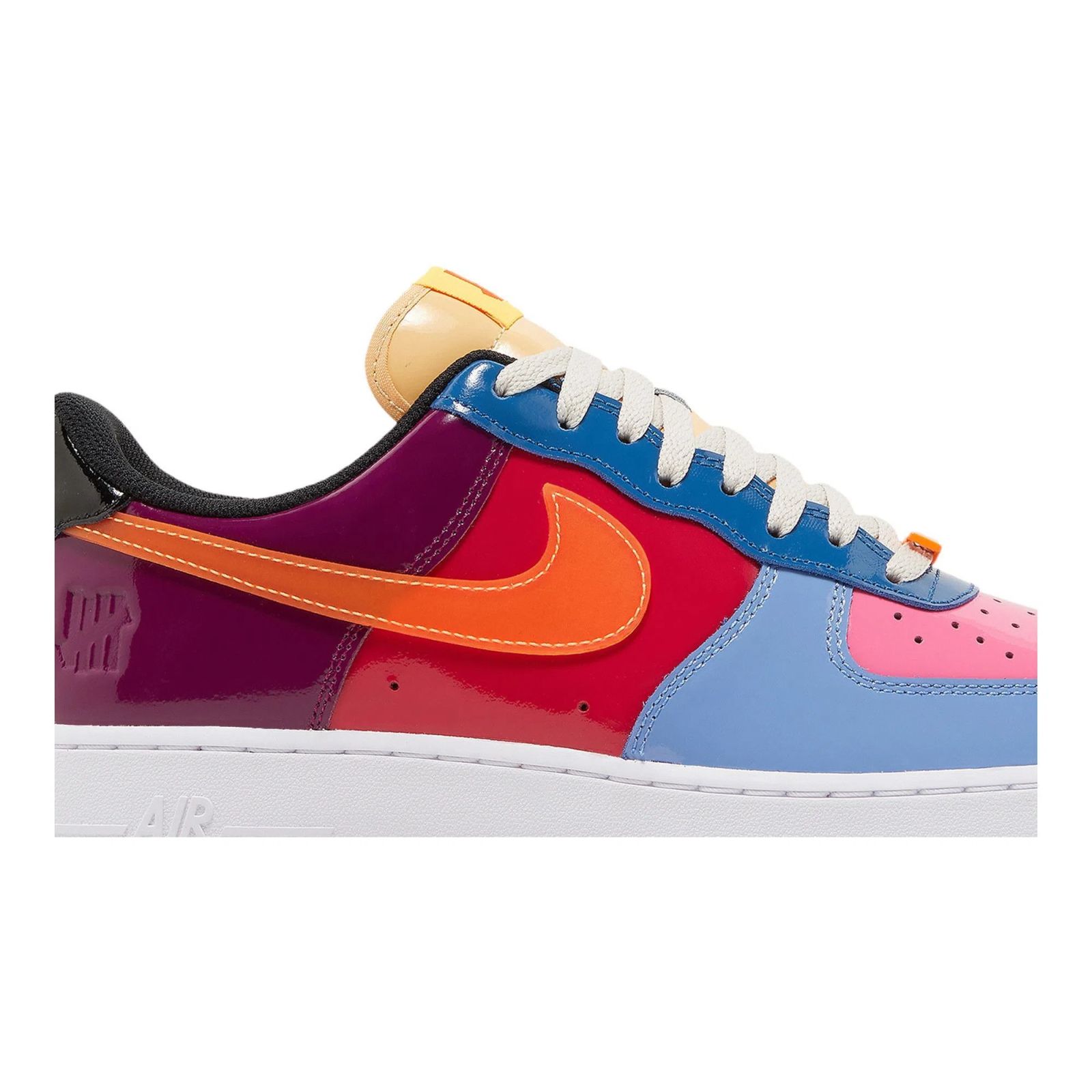 Air Force 1 Low SP Undefeated Multi-Patent Total Orange - Exclusive Low Top Sneakers - Orange