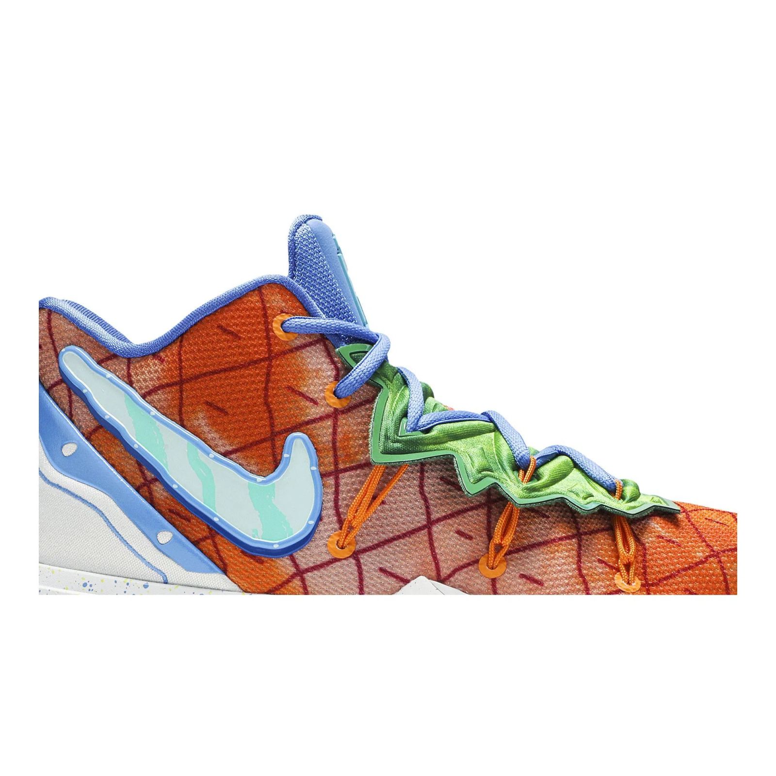 Kyrie 5 Spongebob Pineapple House - Limited Edition Basketball Sneakers - Orange / Green