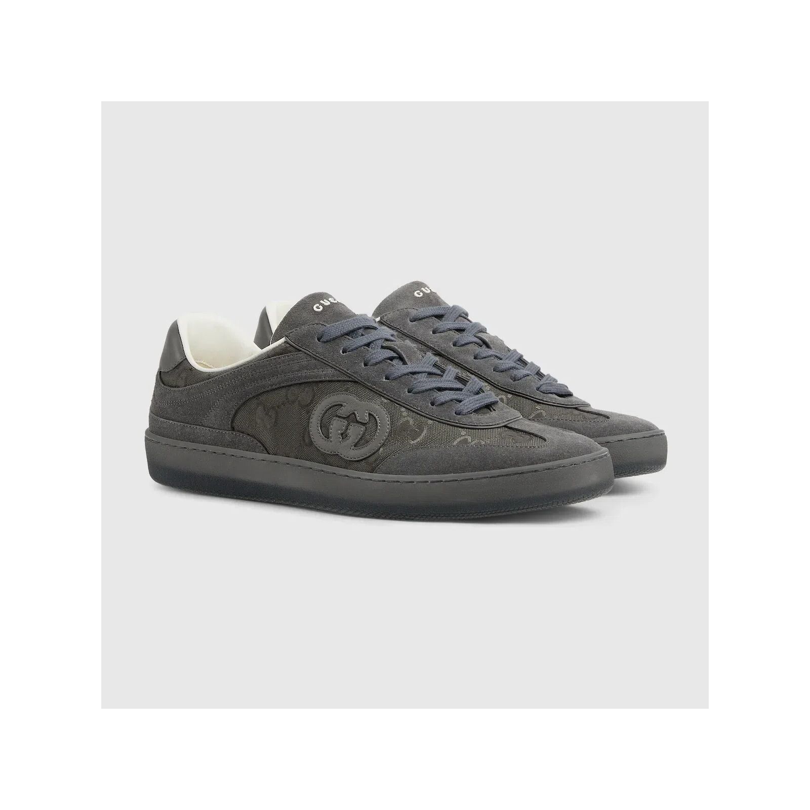 Men’s G75 Sneaker - grey suede