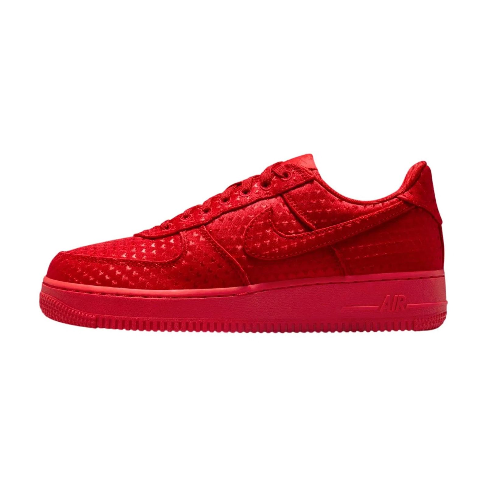 Air Force 1 Valentine's Day Low Top Lifestyle Sneakers - University Red