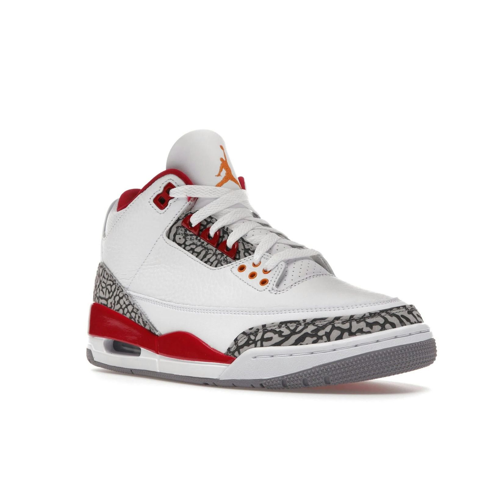 Jordan 3 Retro Cardinal Red - Classic Retro Basketball Sneakers - White / University Red / Black