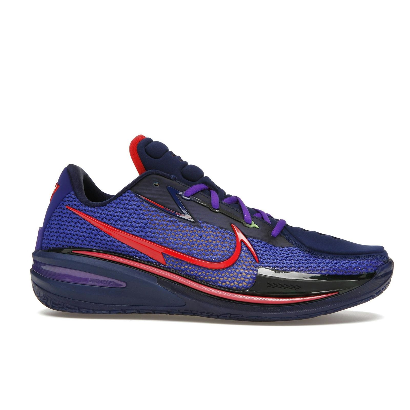 Air Zoom GT Cut Blue Void Purple Red Basketball Shoes CZ0175-400