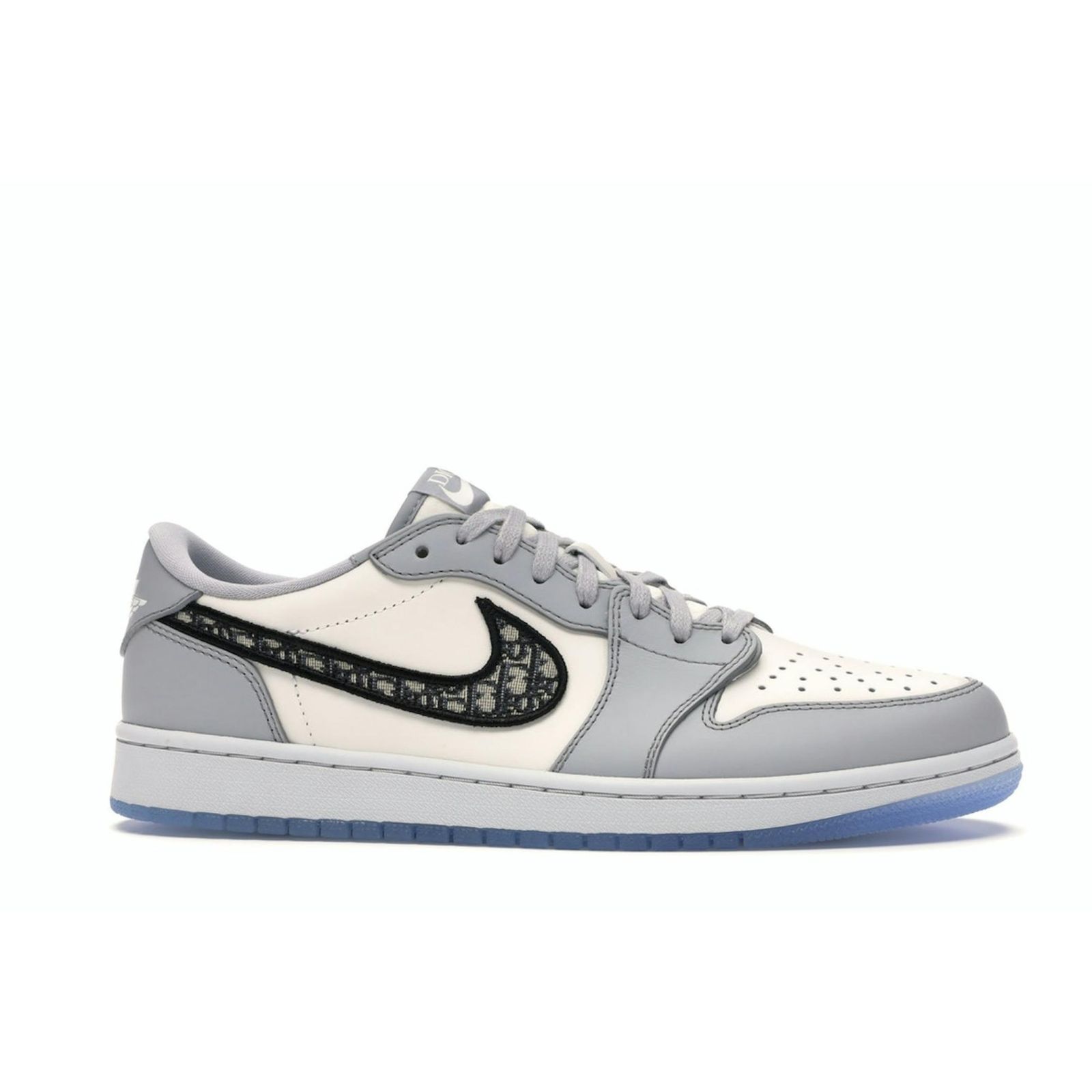 Jordan 1 Retro Low Dior CN8608-002 Grey Black Sail
