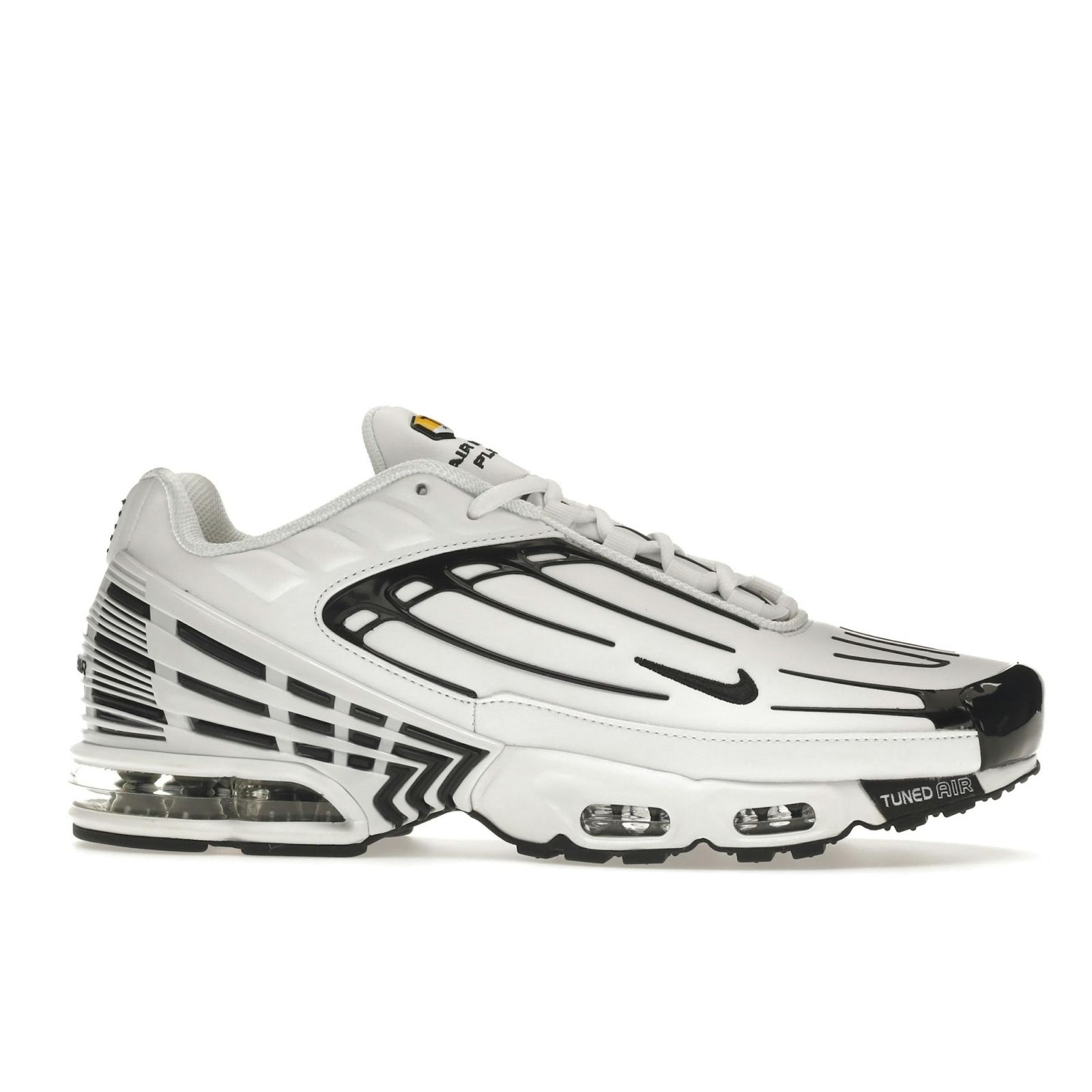 Air Max Plus 3 Leather White Black CK6716-100 Sneakers