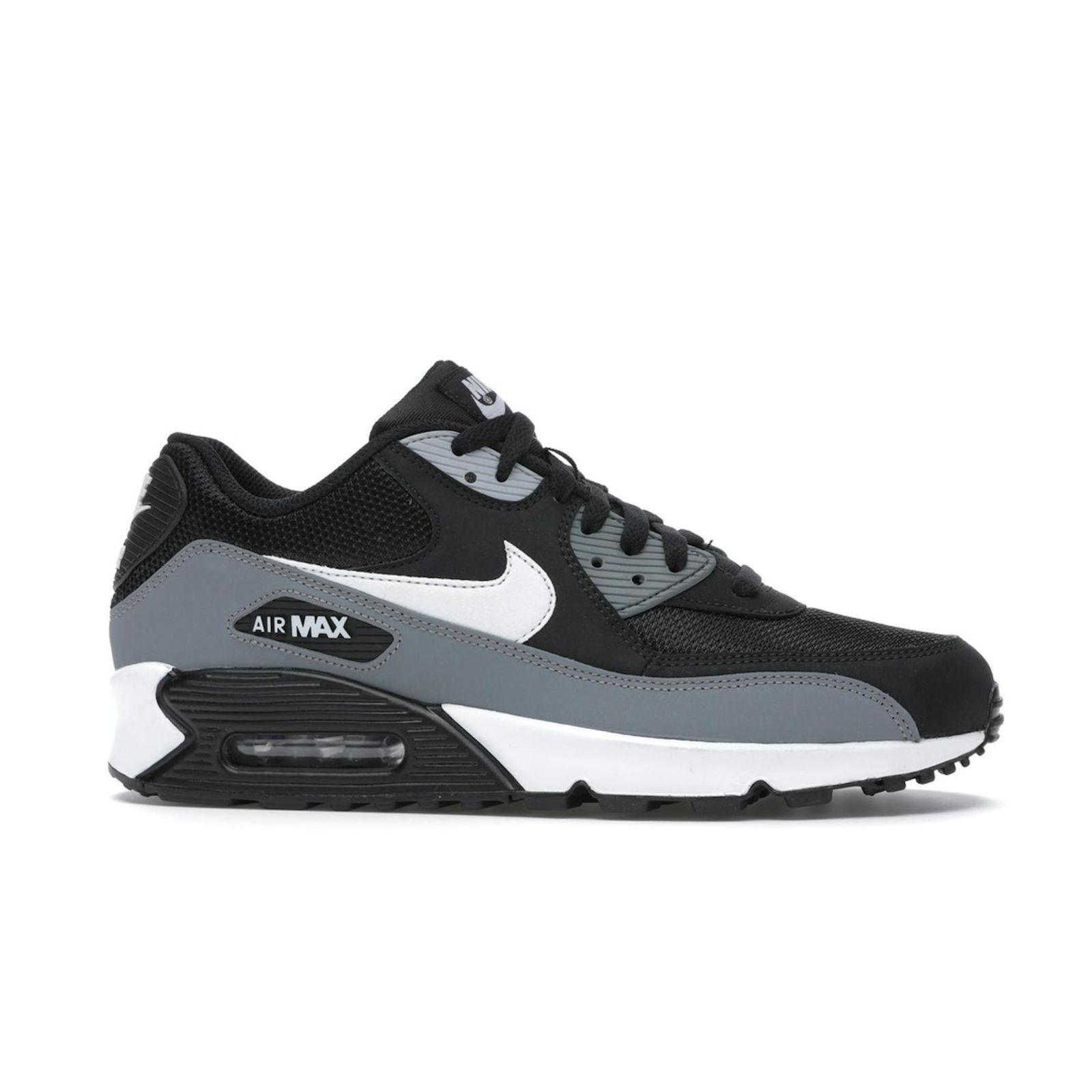 Air Max 90 Black Cool Grey White Sneakers AJ1285-018