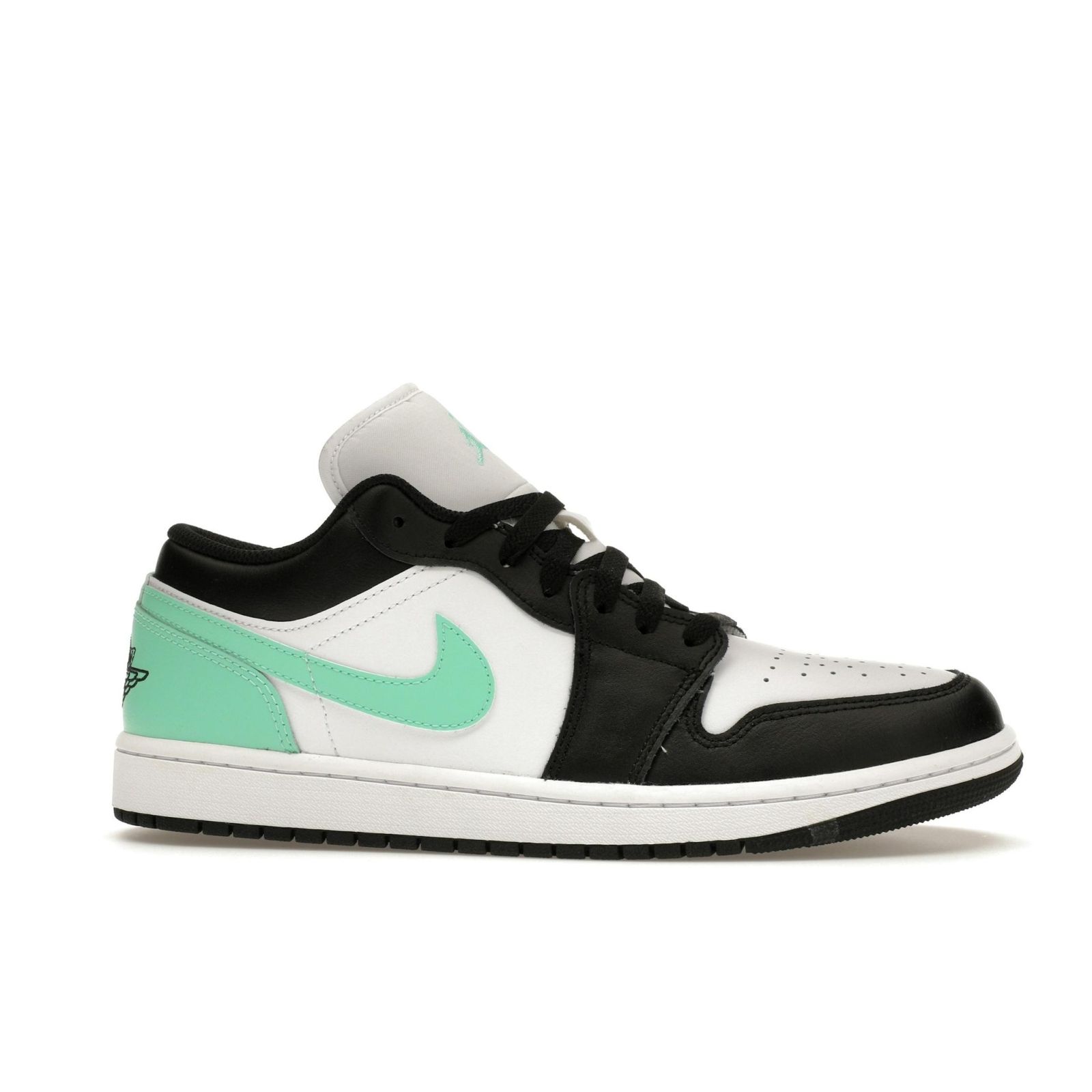 Jordan 1 Low Green Glow White Black 553558-131