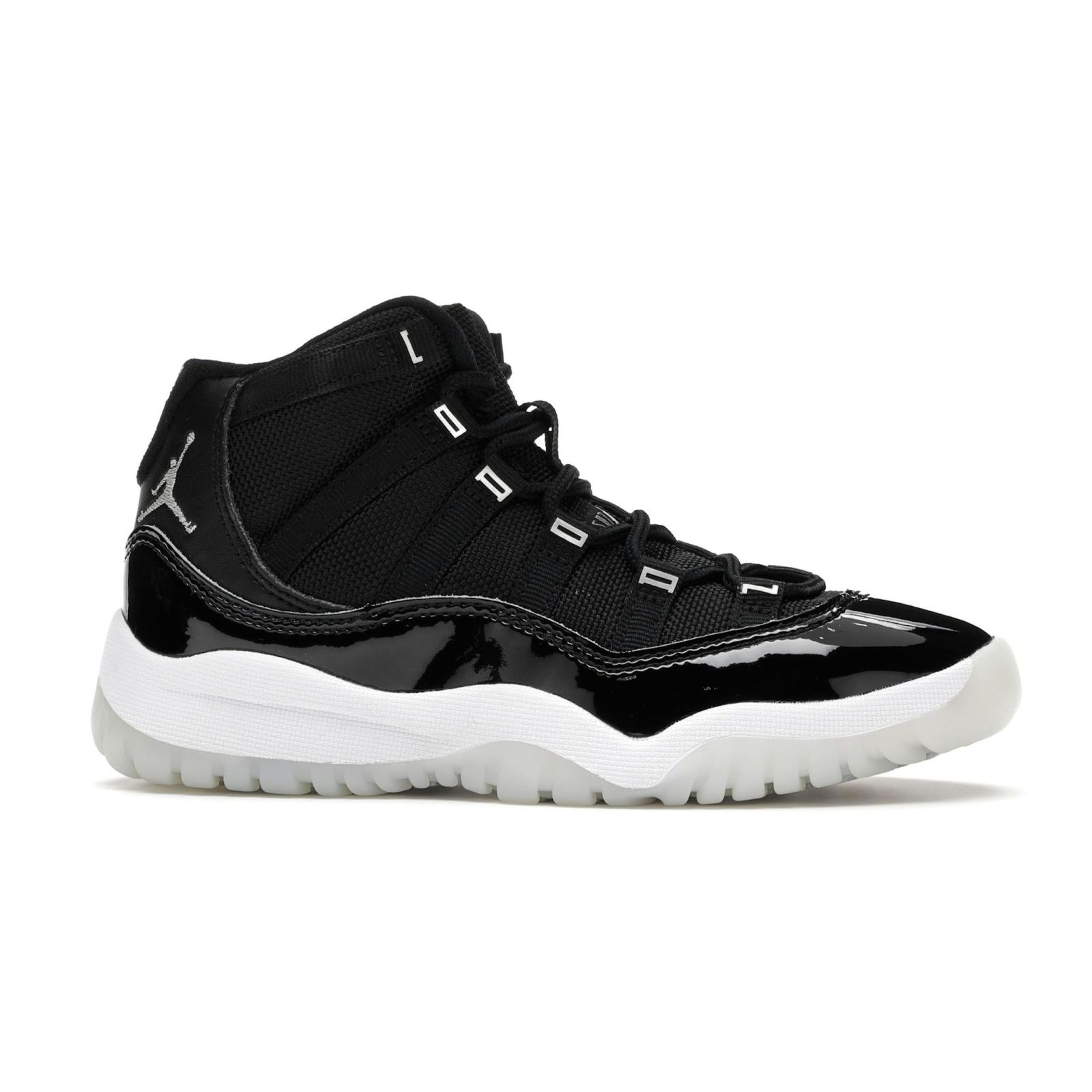 Jordan 11 Retro Jubilee PS Black White Preschool Sneaker 378039-011