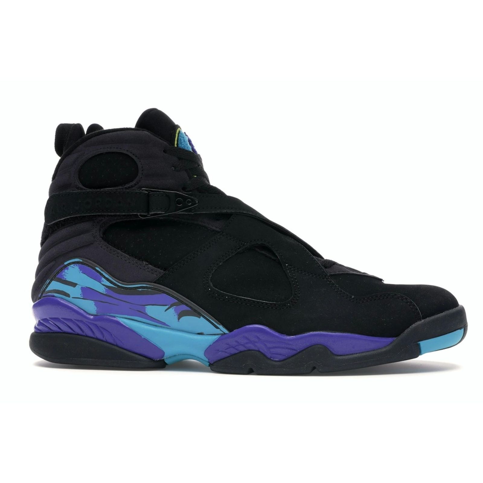 Jordan 8 Retro Aqua 2007 Black Concord (305381-041)