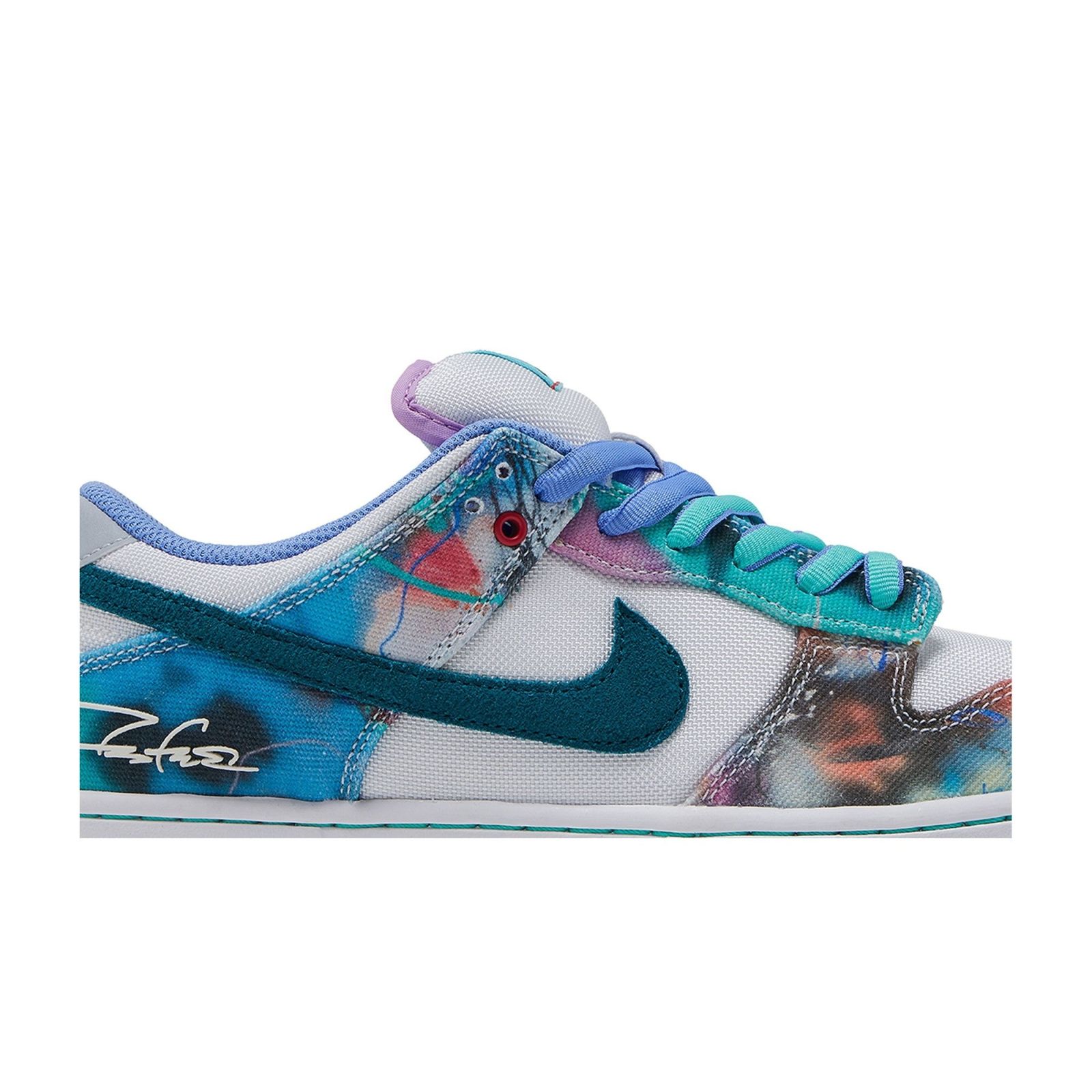 SB Dunk Low Futura Laboratories Bleached Aqua – HF6061-400