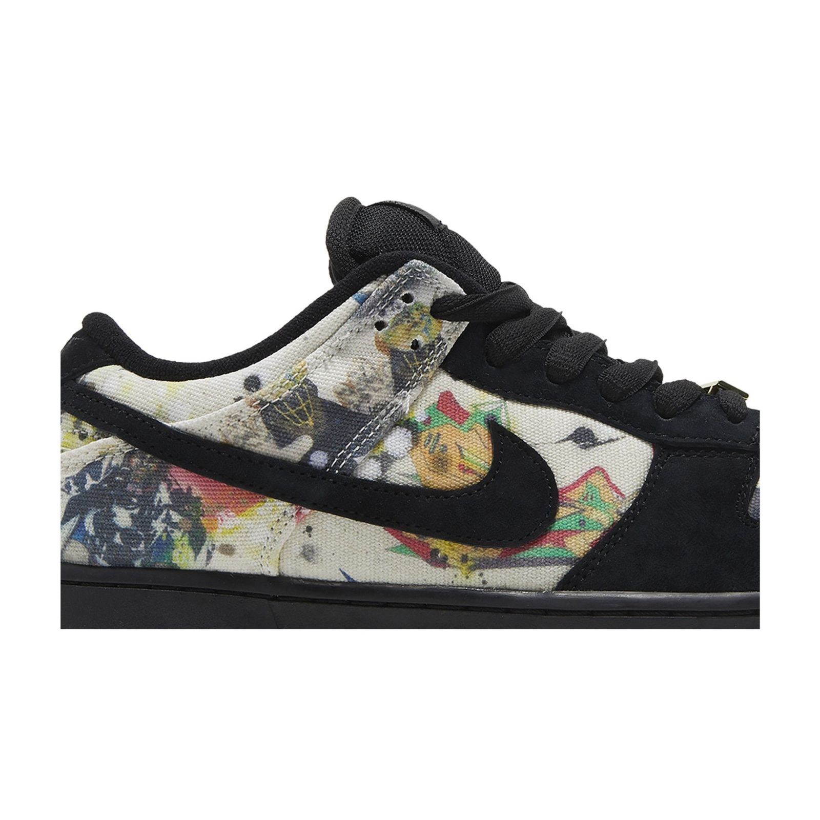 SB Dunk Low Supreme Rammellzee – FD8778-001 – Black/Black-Multi-Colour