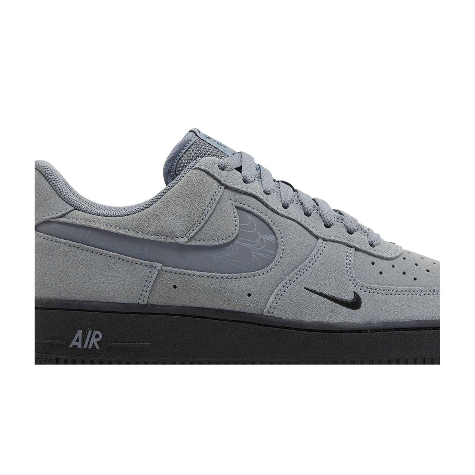 Air Force 1 Low ’07 LV8 Reflective Swoosh Cool Grey – DZ4514-002