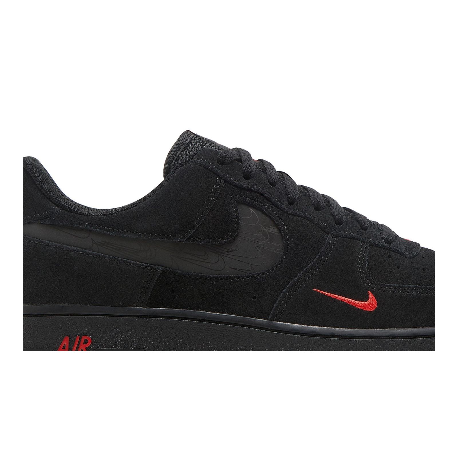 Air Force 1 Low Multi-Swoosh Black Crimson Sneakers – DZ4514-001