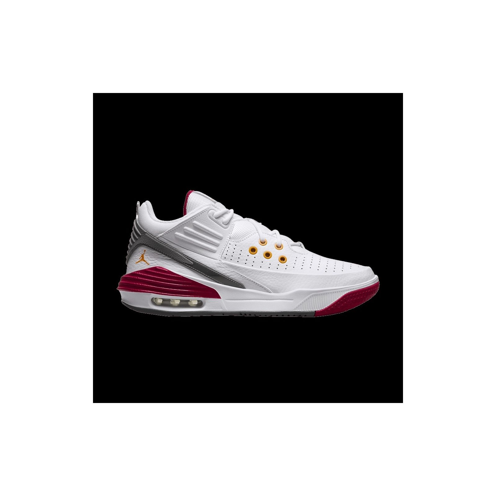Jordan Max Aura 5 White Cardinal Red Sneakers – DZ4353-160