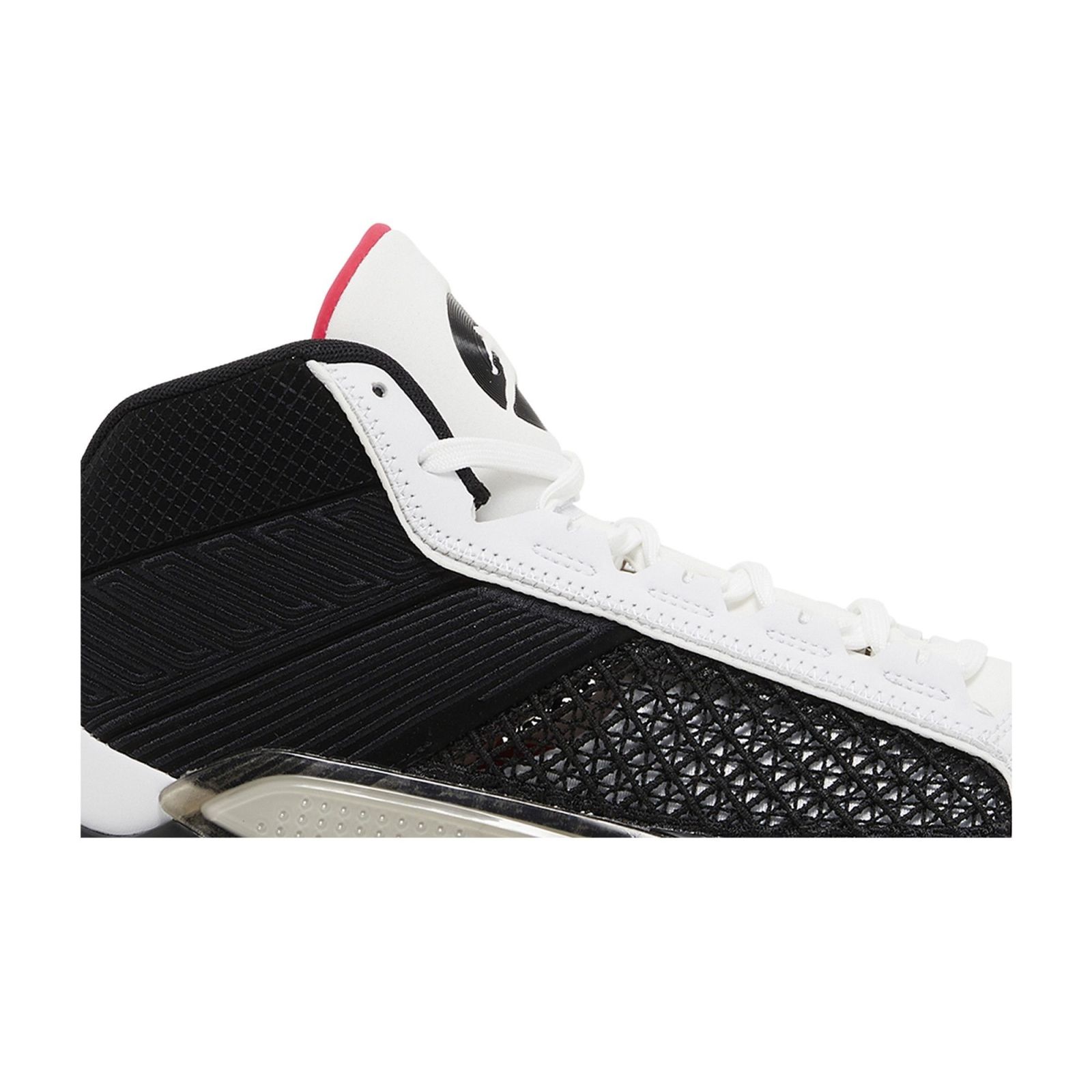 Jordan 38 Fundamentals (Clear Sole) Sneakers – DZ3356-106 – White/Black/Siren Red