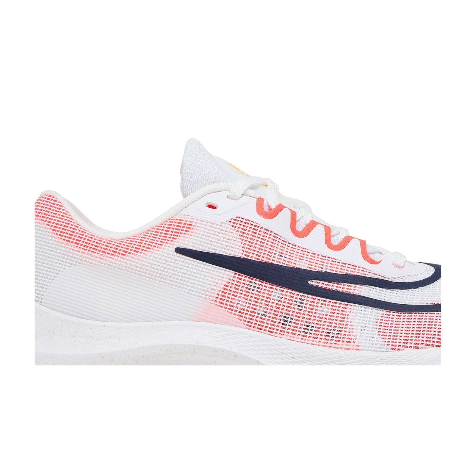 Zoom Fly 5 Running Shoes – White/Bright Crimson – DM8968-100