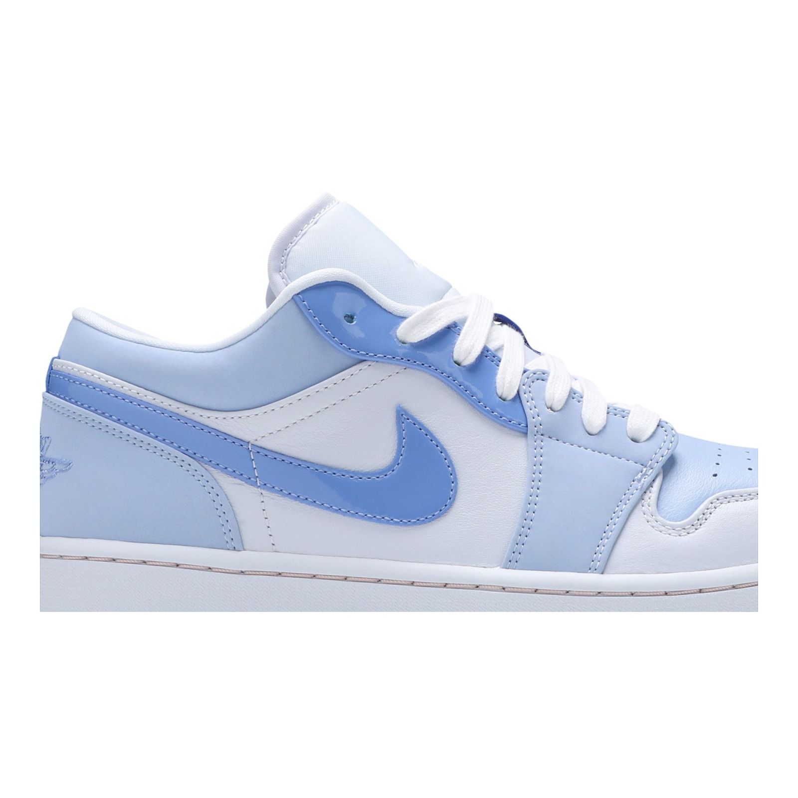Jordan Air Jordan 1 Low SE Mighty Swooshers Sneakers – DM5442-040 – Blue/Ghost White