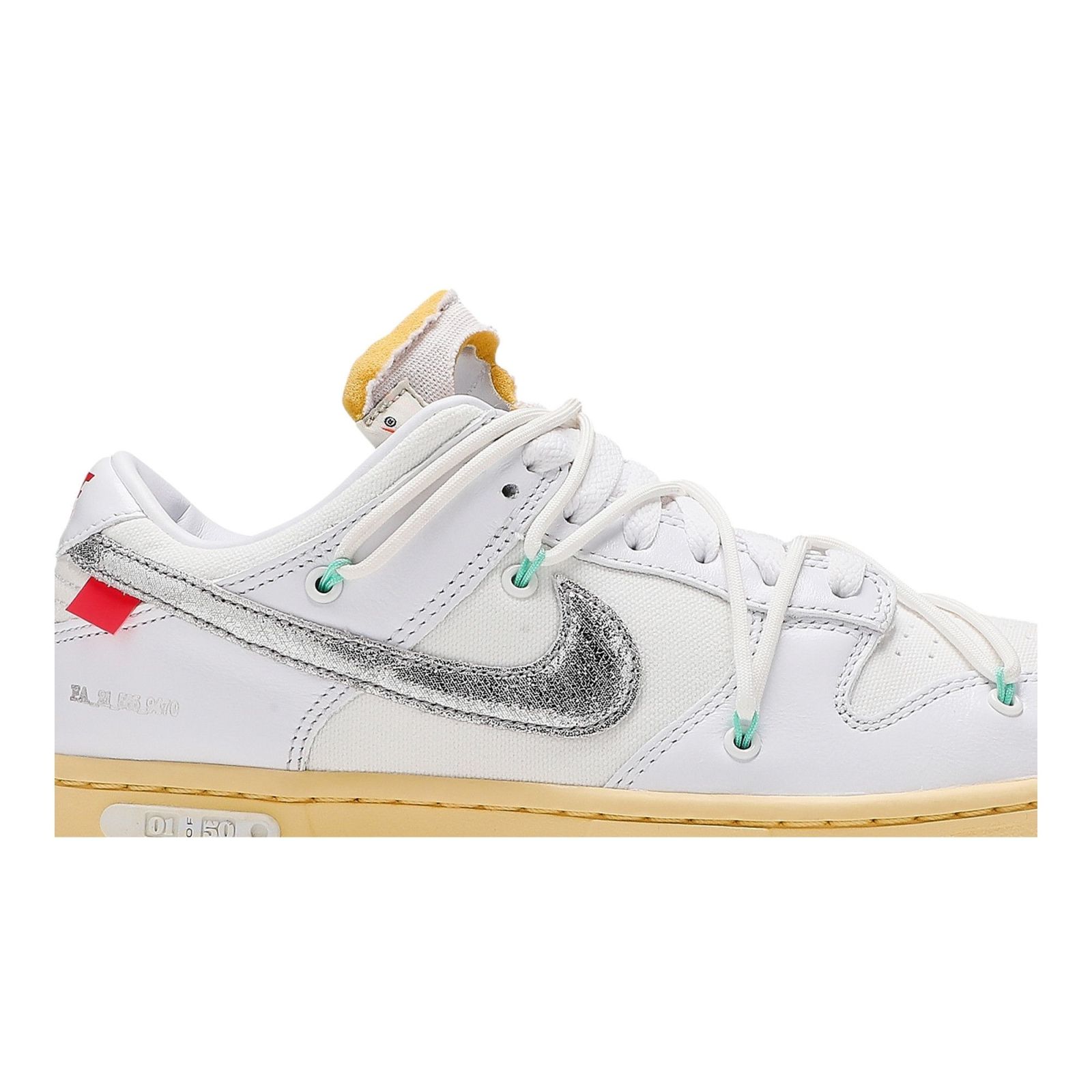 Dunk Low Off-White Lot 1 Sneakers – DM1602-127