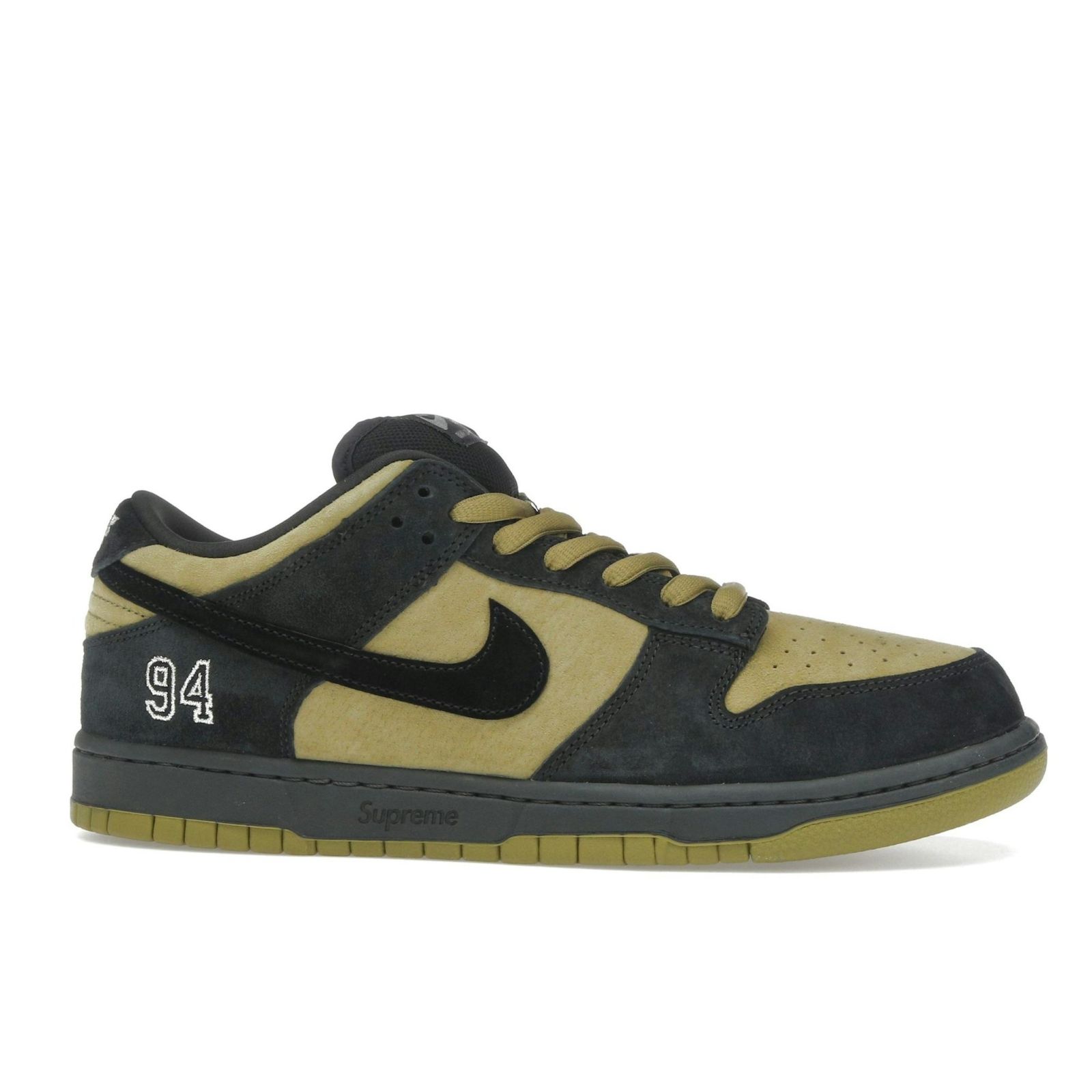 SB Dunk Low Supreme 94 Camper Green HQ8487-300