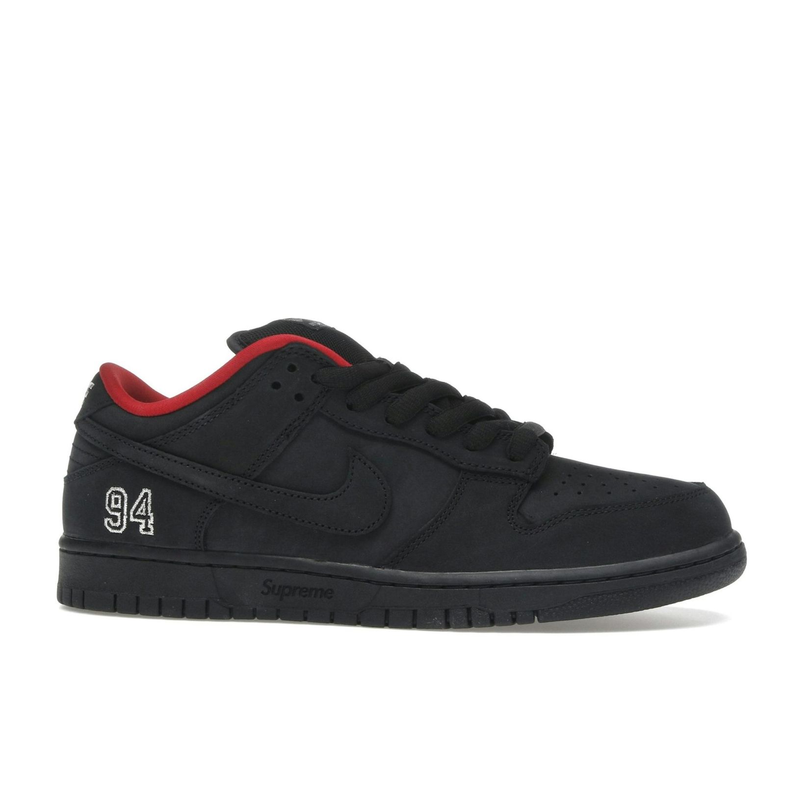 SB Dunk Low Supreme 94 Black Sneakers HQ8487-001