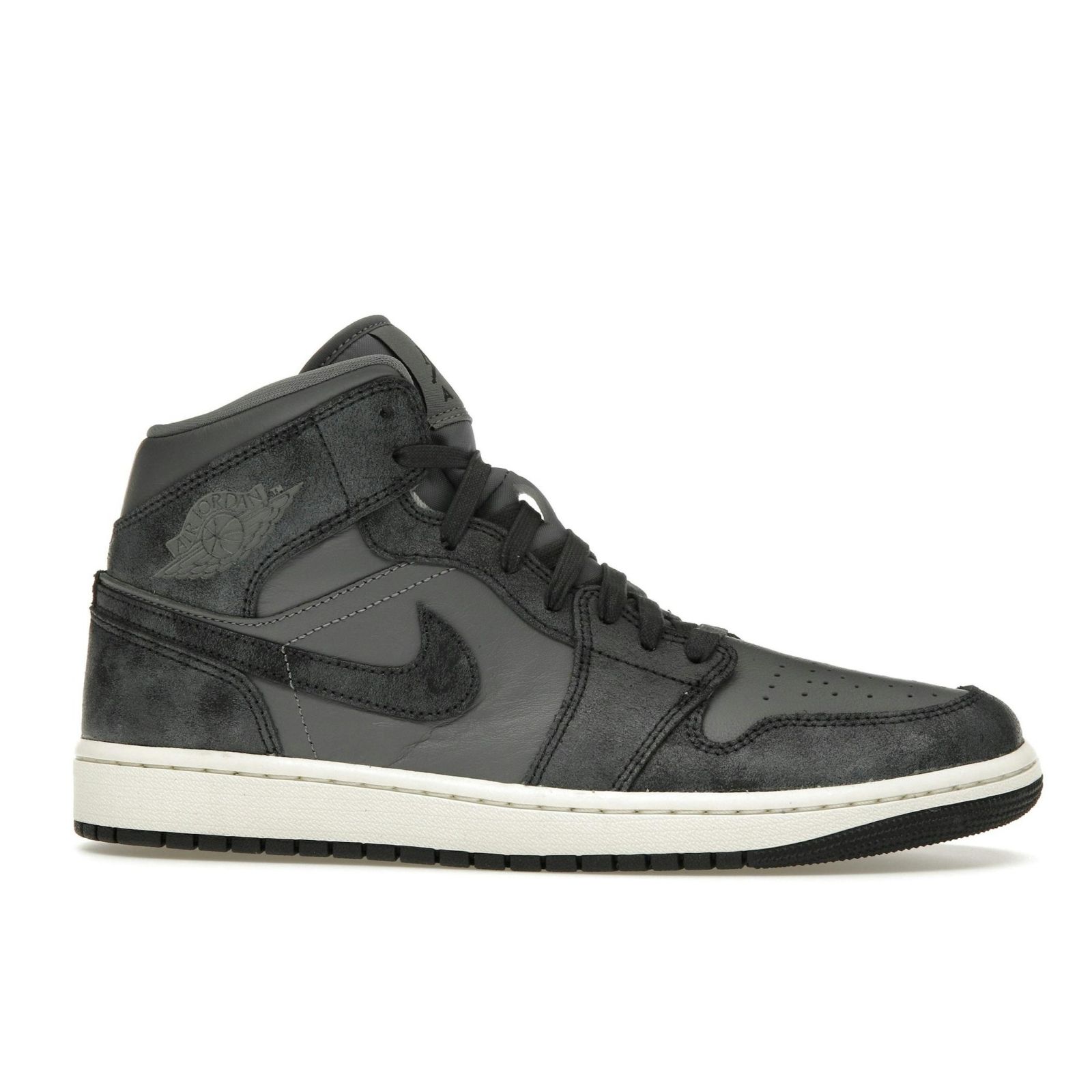 Jordan 1 Mid Distressed Smoke Grey Women’s FJ3448-001 Sneakers