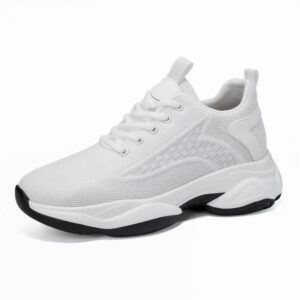 Ryvox - 9cm (3.5") – Men's Elevator Shoes (Height Increasing, Hidden Lift) – White